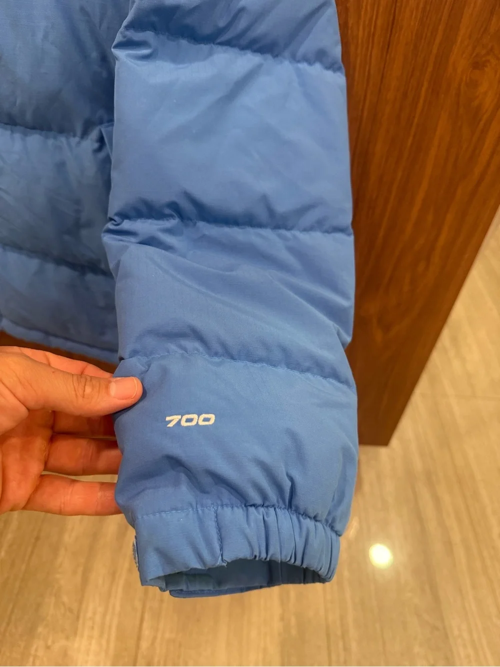 The North Face classic colorblock
